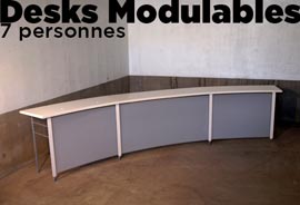 achat desk modulable