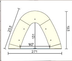 dimensions du desk tv