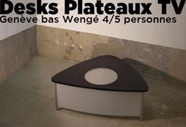 achat desk plateau tv